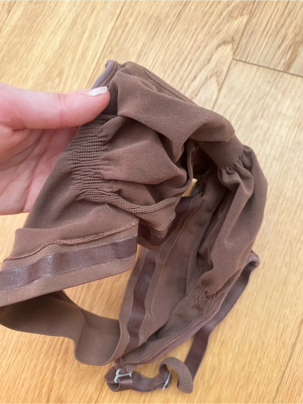 Skims Seamless Sculpt Bralette Brown - Picture 2 of 3